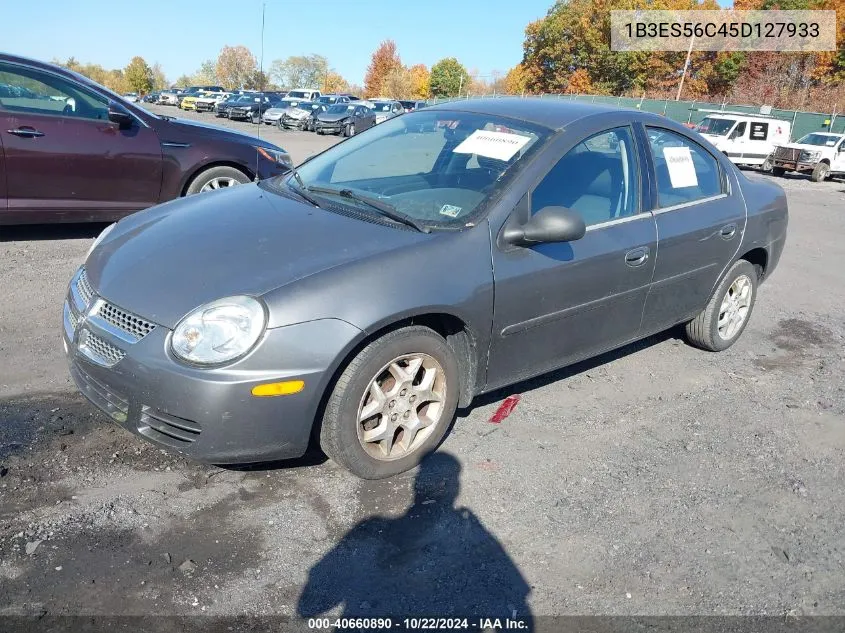 1B3ES56C45D127933 2005 Dodge Neon Sxt