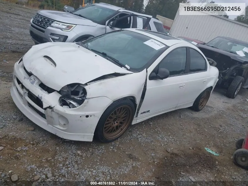 2005 Dodge Srt4 VIN: 1B3ES66S95D212456 Lot: 40761882