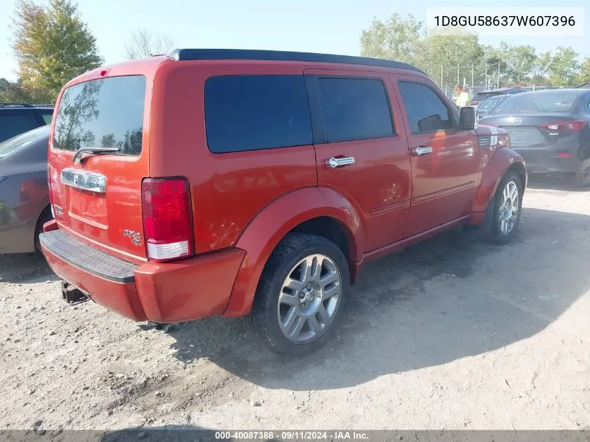 2007 Dodge Nitro Slt/Rt VIN: 1D8GU58637W607396 Lot: 40087388