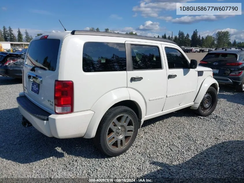 2007 Dodge Nitro Slt/Rt VIN: 1D8GU58677W607790 Lot: 40097916