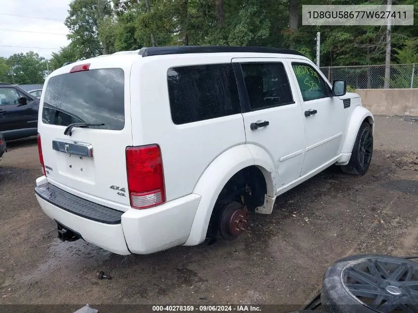 2007 Dodge Nitro Slt/Rt VIN: 1D8GU58677W627411 Lot: 40278359