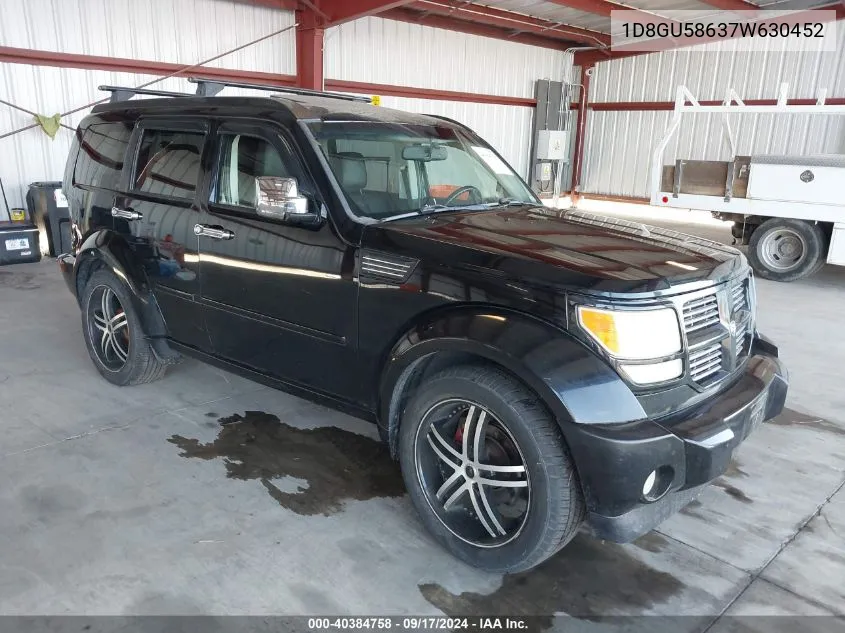 2007 Dodge Nitro Slt/Rt VIN: 1D8GU58637W630452 Lot: 40384758