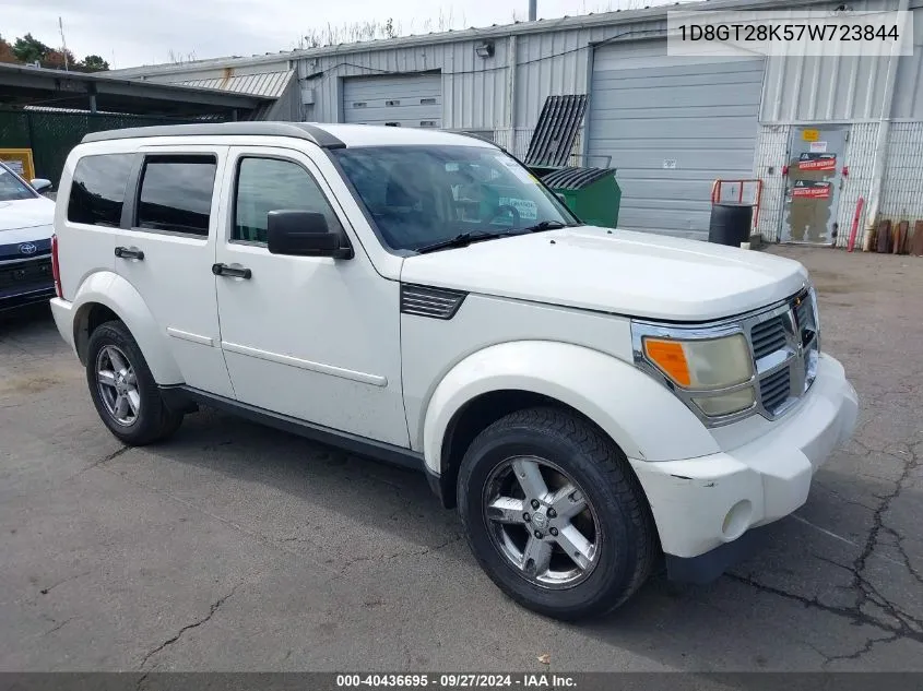 2007 Dodge Nitro Sxt VIN: 1D8GT28K57W723844 Lot: 40436695