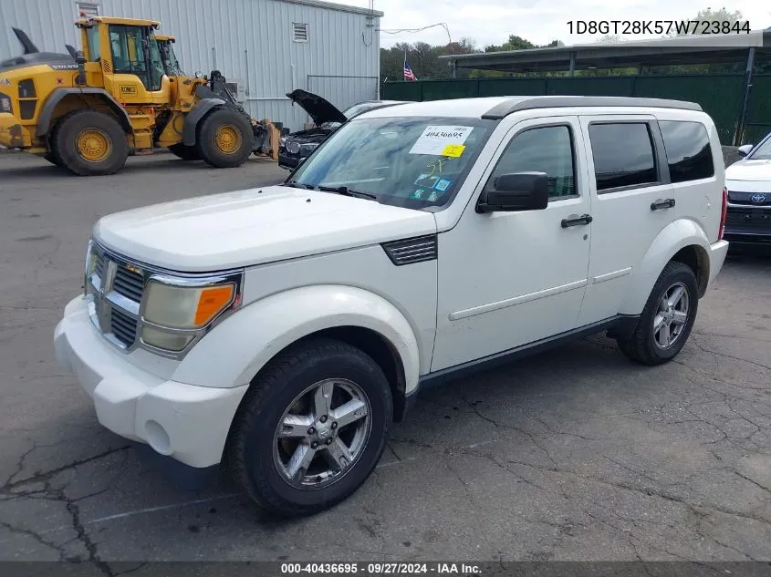 2007 Dodge Nitro Sxt VIN: 1D8GT28K57W723844 Lot: 40436695