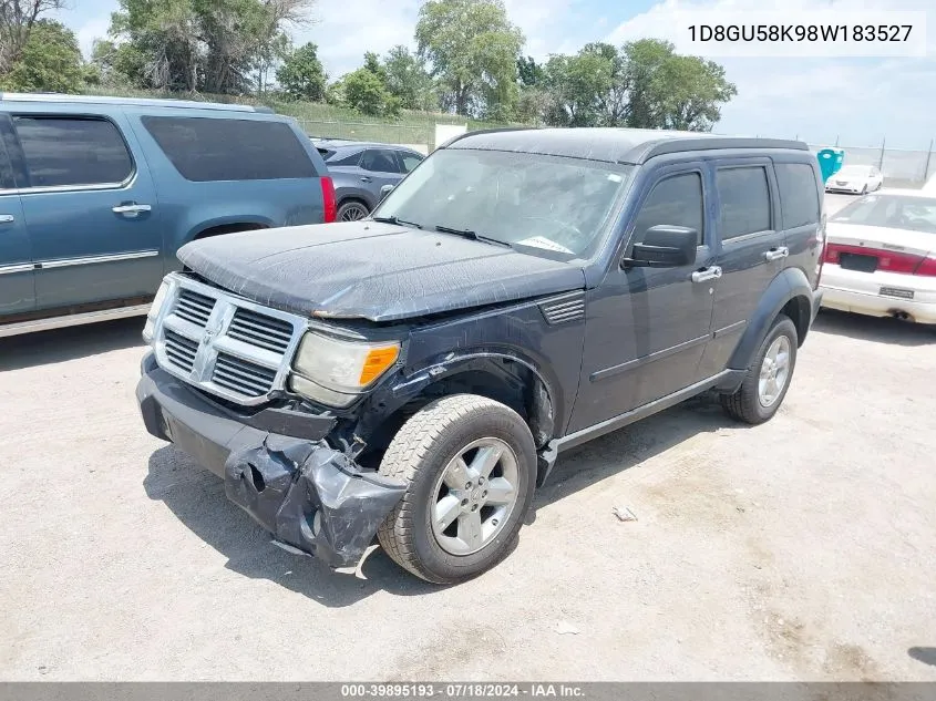 2008 Dodge Nitro Slt/Rt VIN: 1D8GU58K98W183527 Lot: 39895193