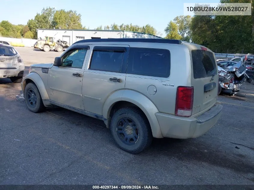 2009 Dodge Nitro Se VIN: 1D8GU28K69W528027 Lot: 40297344