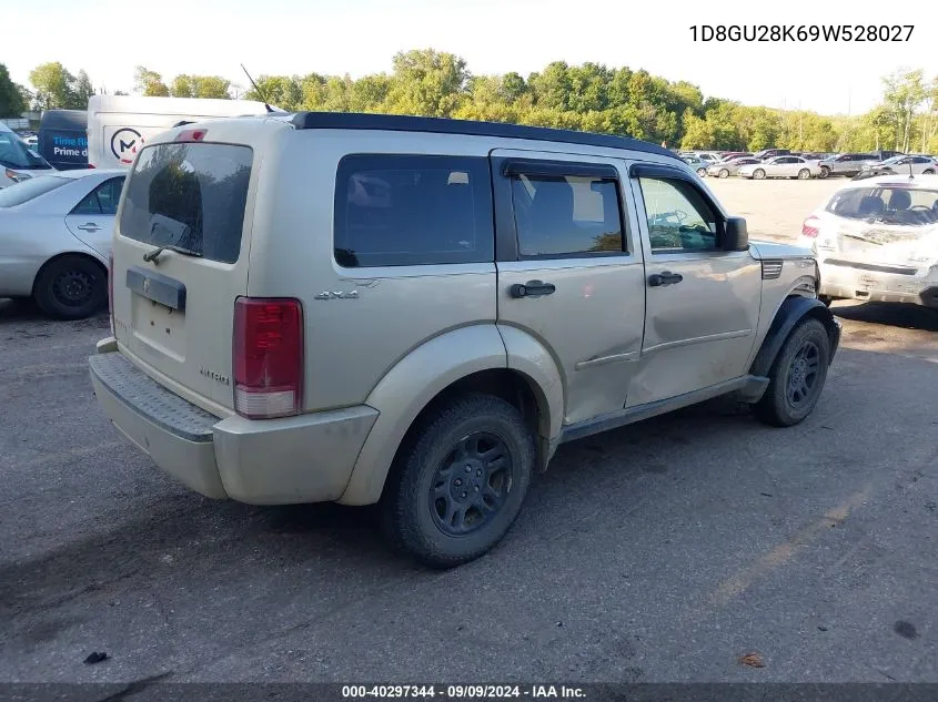 2009 Dodge Nitro Se VIN: 1D8GU28K69W528027 Lot: 40297344