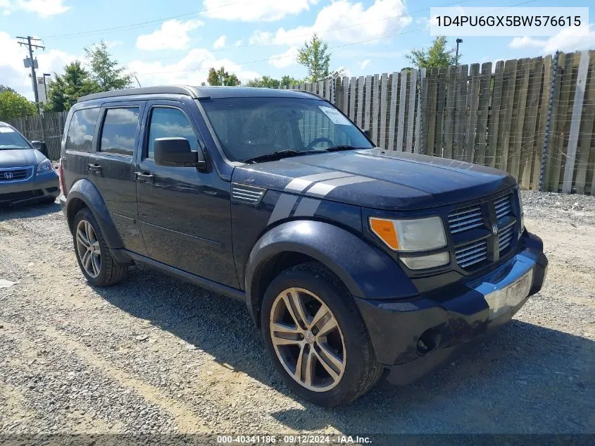 1D4PU6GX5BW576615 2011 Dodge Nitro Detonator