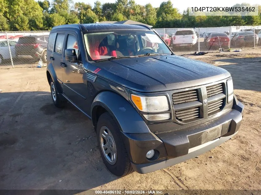 2011 Dodge Nitro Se VIN: 1D4PT2GKXBW535462 Lot: 40496132