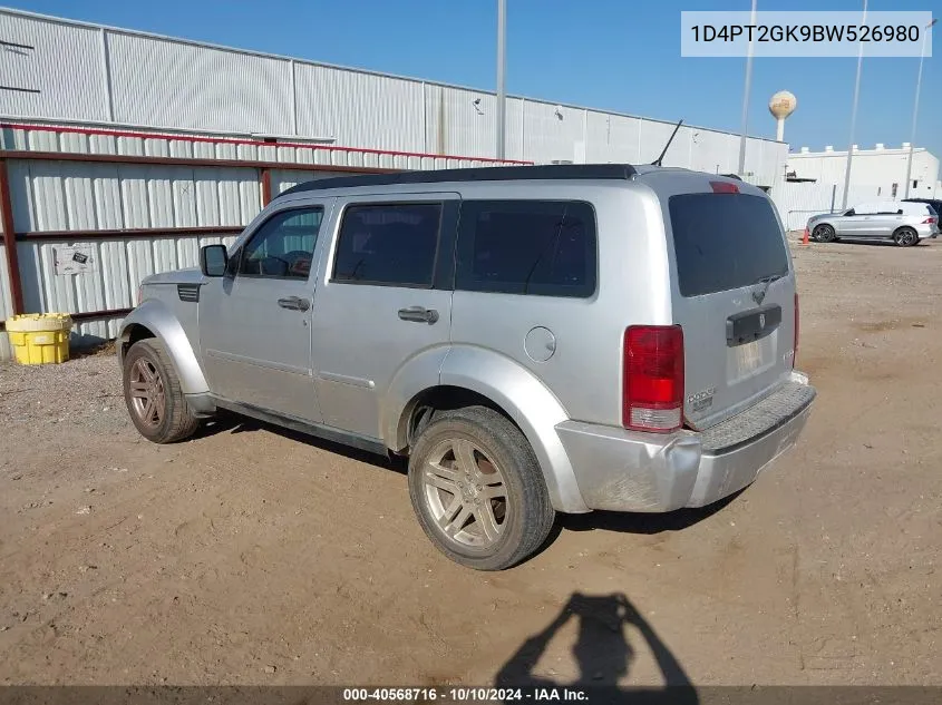 1D4PT2GK9BW526980 2011 Dodge Nitro Se