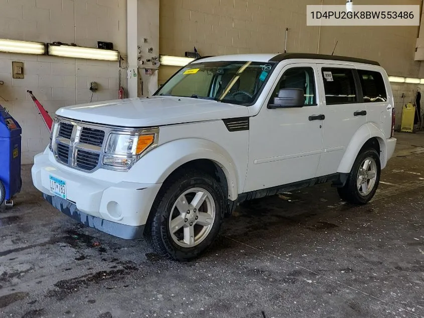 2011 Dodge Nitro Se VIN: 1D4PU2GK8BW553486 Lot: 40587008