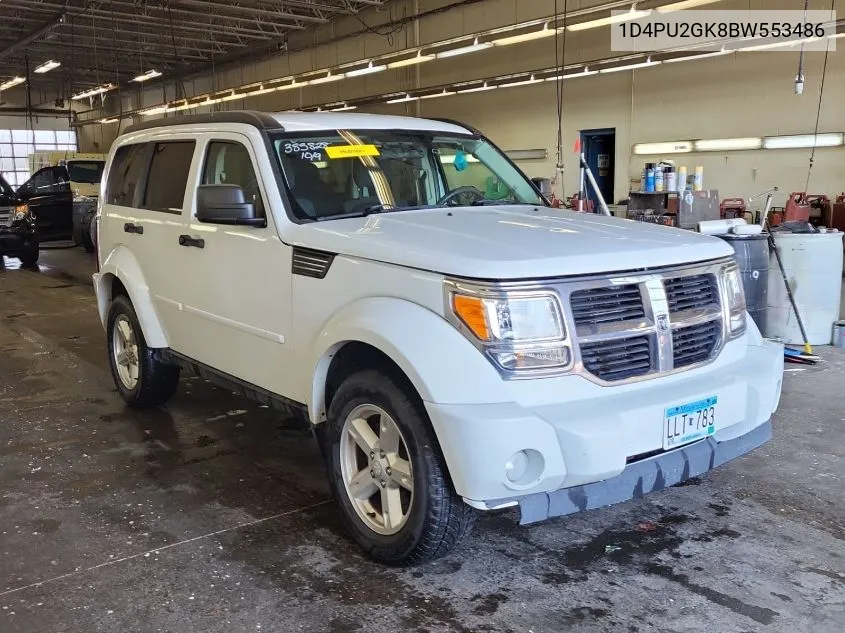 2011 Dodge Nitro Se VIN: 1D4PU2GK8BW553486 Lot: 40587008