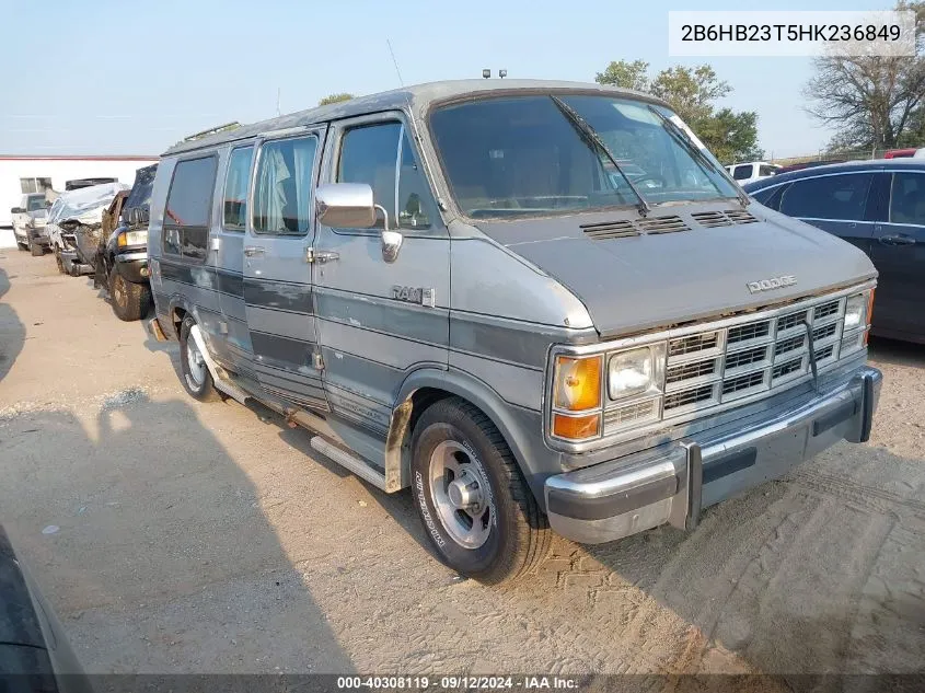 2B6HB23T5HK236849 1987 Dodge Ram Van B250