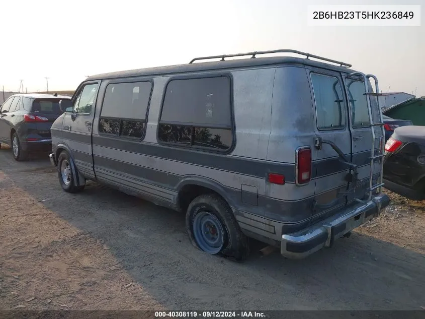 1987 Dodge Ram Van B250 VIN: 2B6HB23T5HK236849 Lot: 40308119