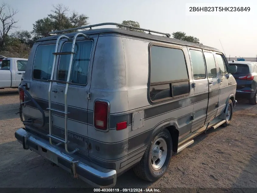 1987 Dodge Ram Van B250 VIN: 2B6HB23T5HK236849 Lot: 40308119