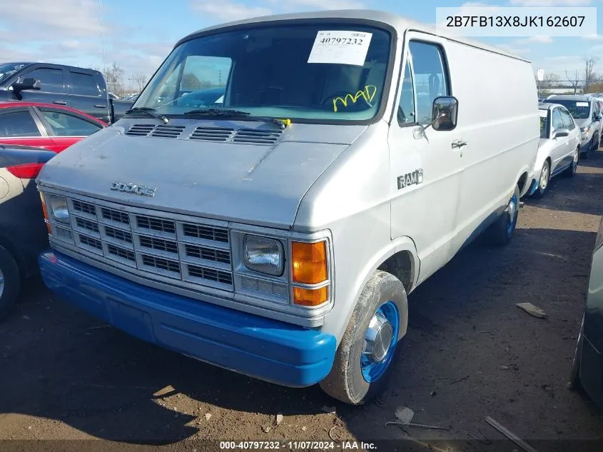 1988 Dodge Ram Van B150 VIN: 2B7FB13X8JK162607 Lot: 40797232