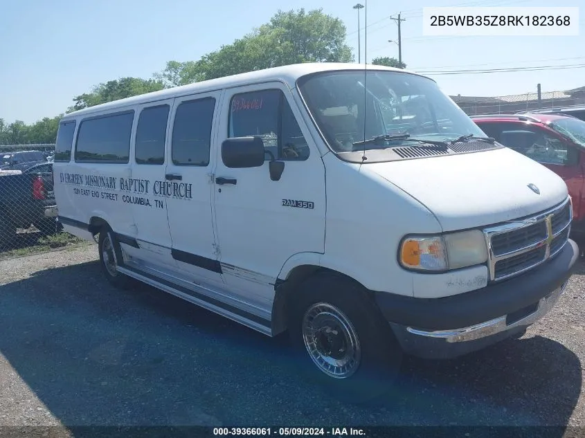 1994 Dodge Ram Wagon B350 VIN: 2B5WB35Z8RK182368 Lot: 39366061