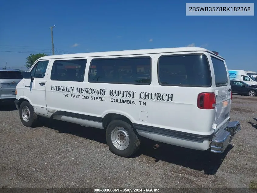 1994 Dodge Ram Wagon B350 VIN: 2B5WB35Z8RK182368 Lot: 39366061