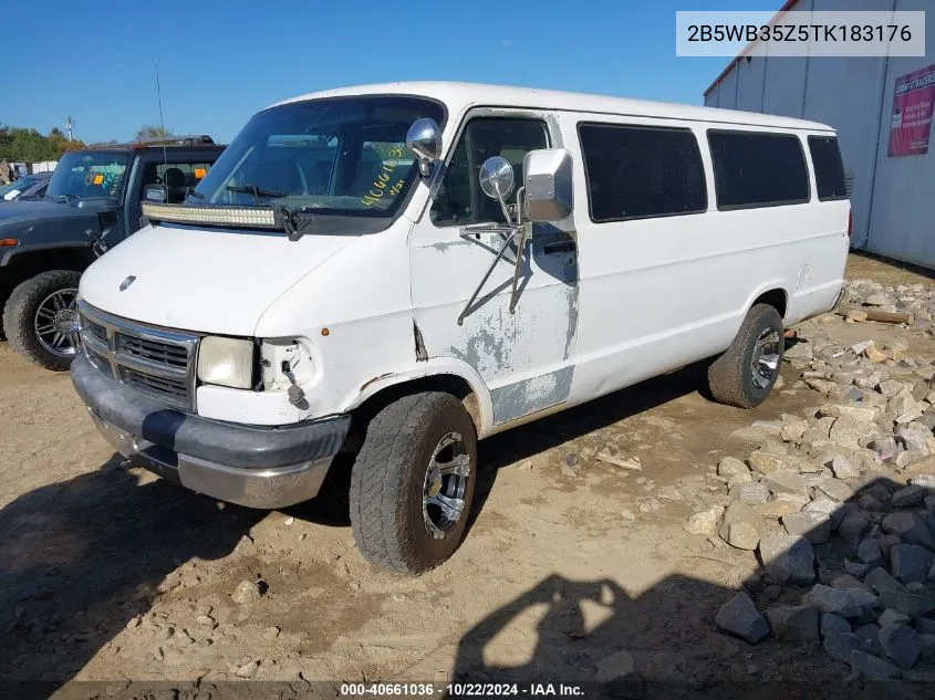 1996 Dodge Ram Wagon B3500 VIN: 2B5WB35Z5TK183176 Lot: 40661036