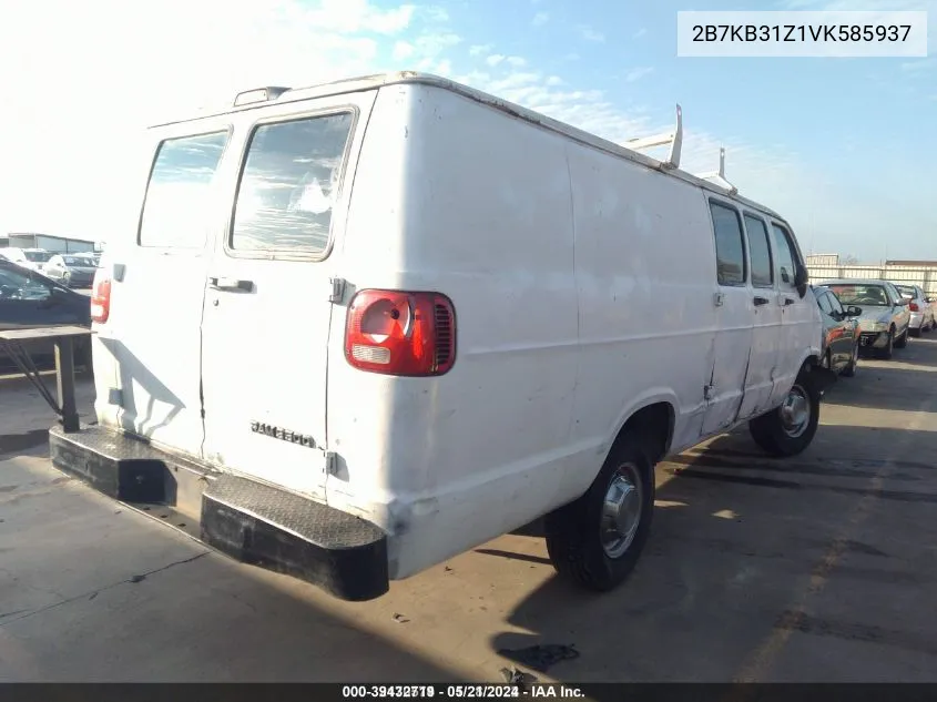 2B7KB31Z1VK585937 1997 Dodge Ram Van