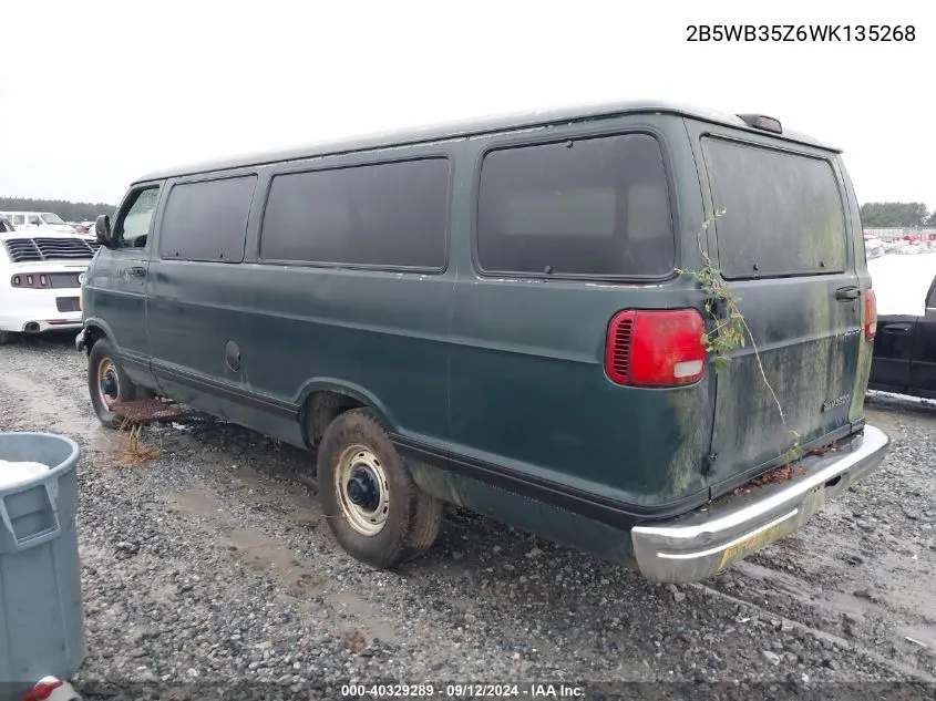 2B5WB35Z6WK135268 1998 Dodge Ram Wagon B3500