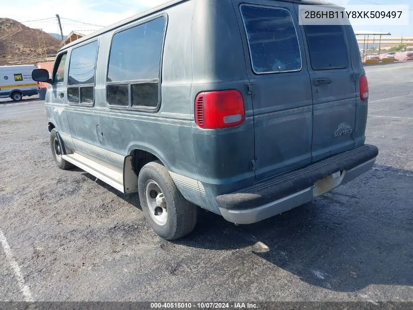 1999 Dodge Ram Van B1500 VIN: 2B6HB11Y8XK509497 Lot: 40515010