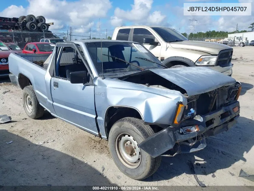 1987 Dodge Ram 50 VIN: JB7FL24D5HP045707 Lot: 40211910