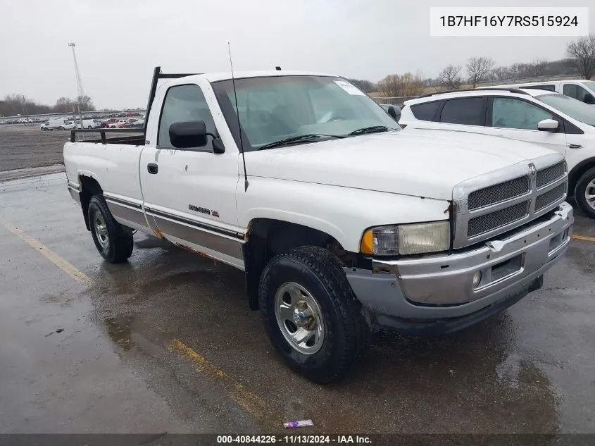 1B7HF16Y7RS515924 1994 Dodge Ram 1500