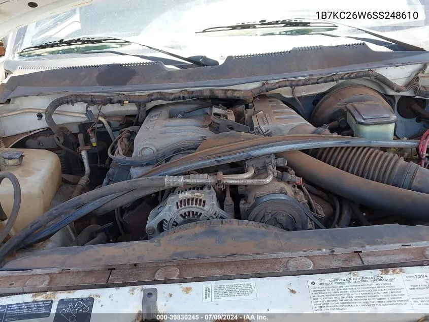 1B7KC26W6SS248610 1995 Dodge Ram 2500