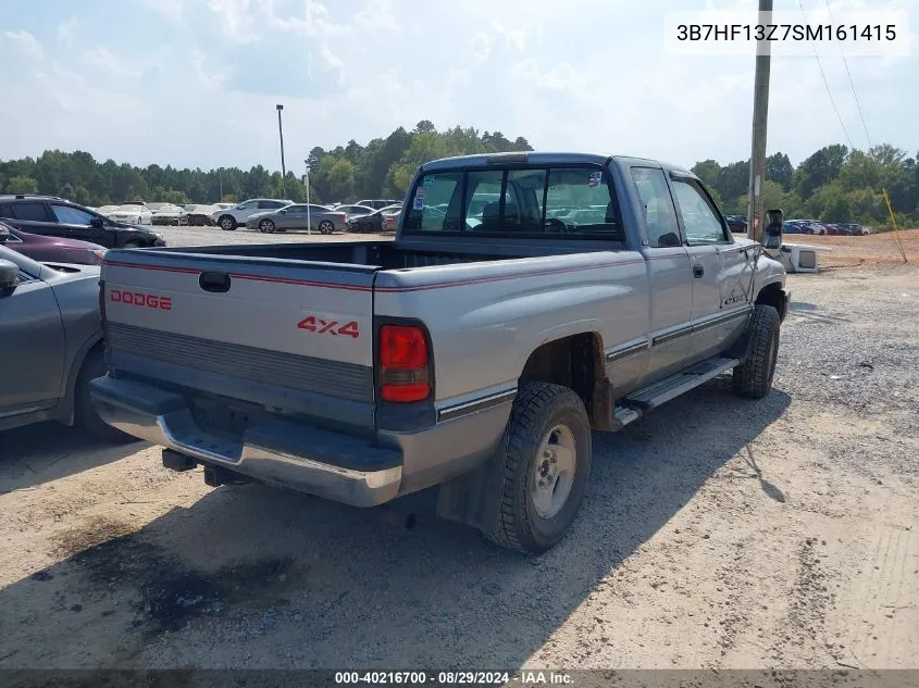 1995 Dodge Ram 1500 VIN: 3B7HF13Z7SM161415 Lot: 40216700