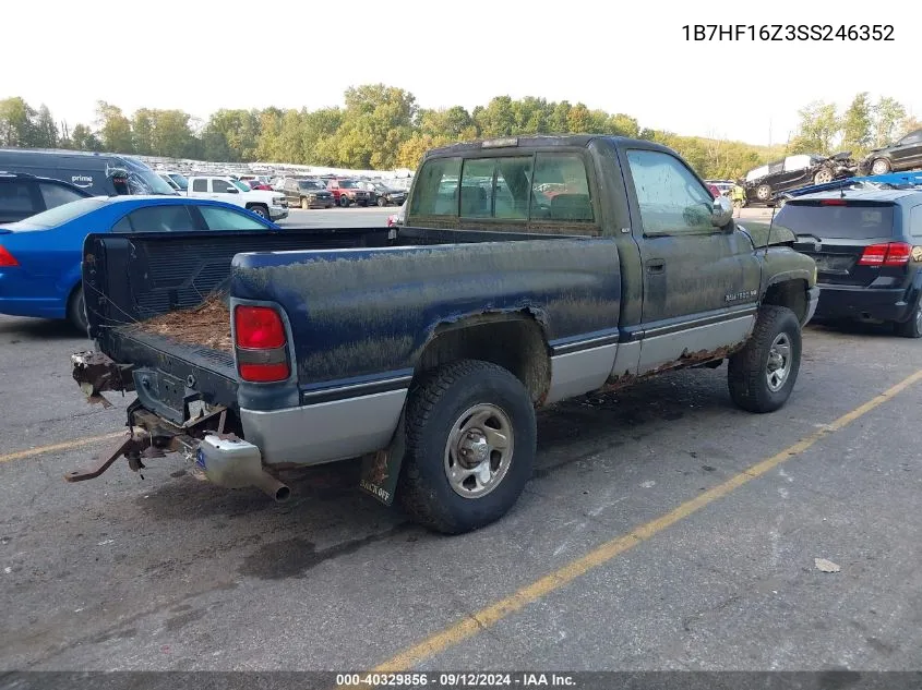 1B7HF16Z3SS246352 1995 Dodge Ram 1500