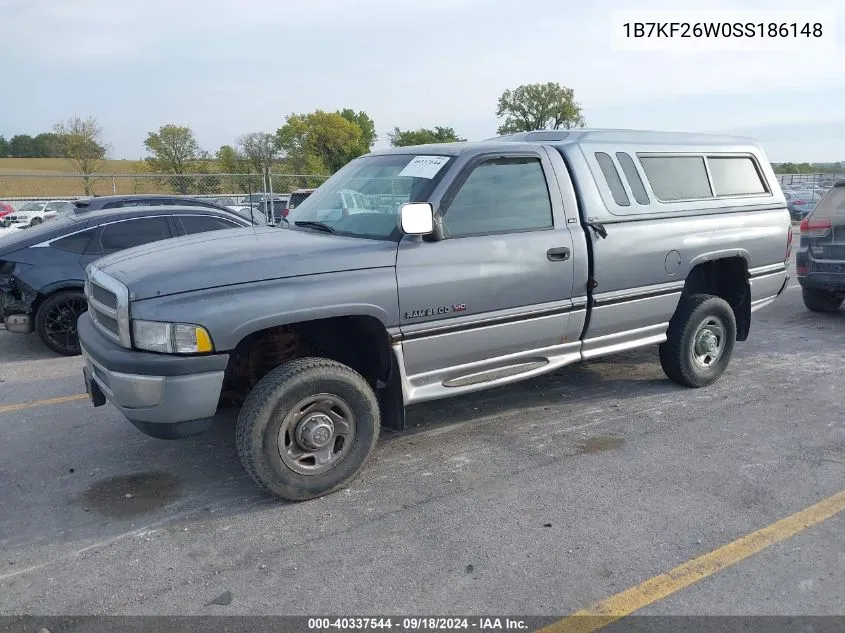 1B7KF26W0SS186148 1995 Dodge Ram 2500