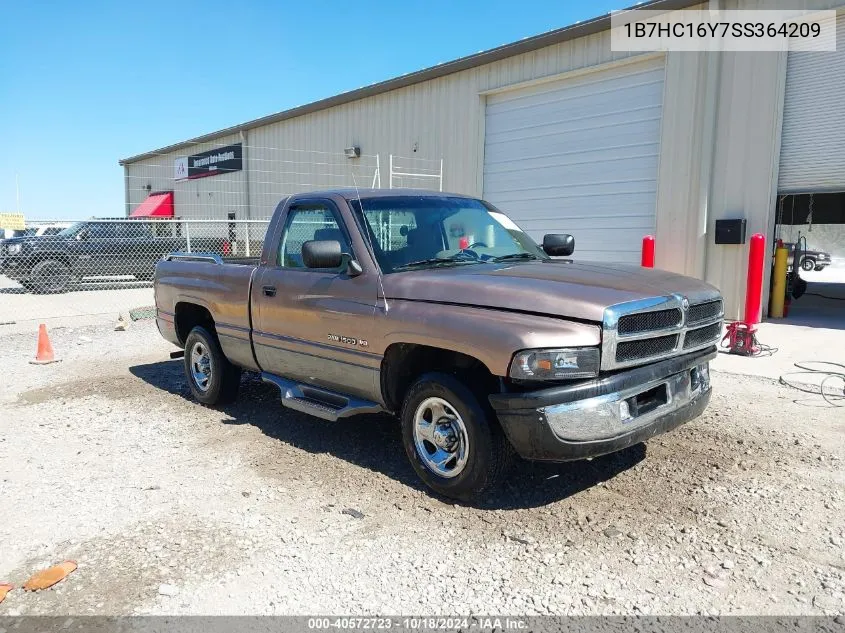 1B7HC16Y7SS364209 1995 Dodge Ram 1500