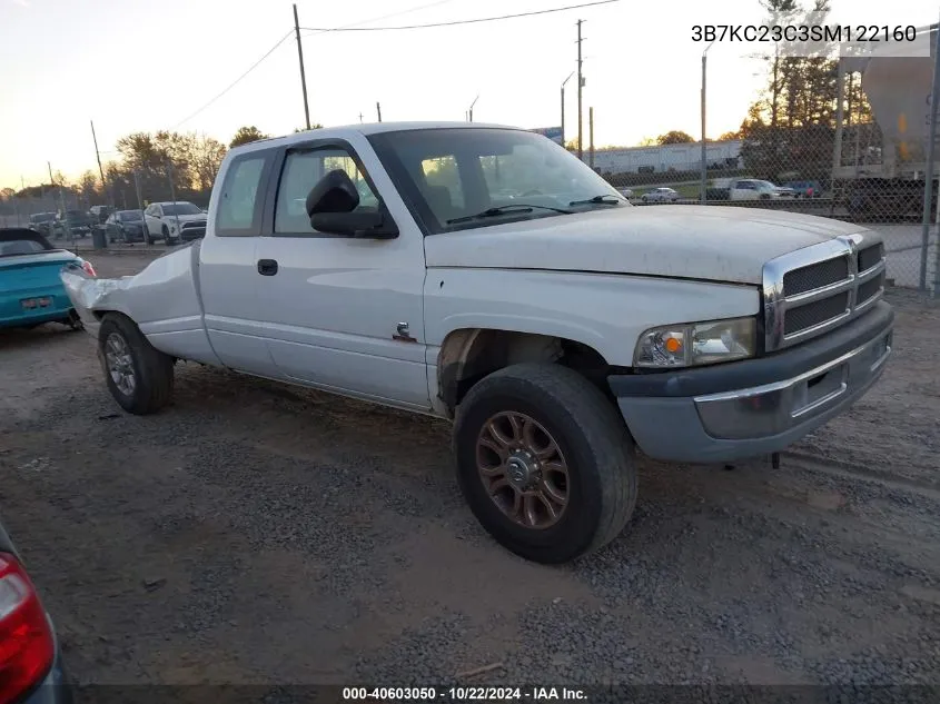 1995 Dodge Ram 2500 VIN: 3B7KC23C3SM122160 Lot: 40603050