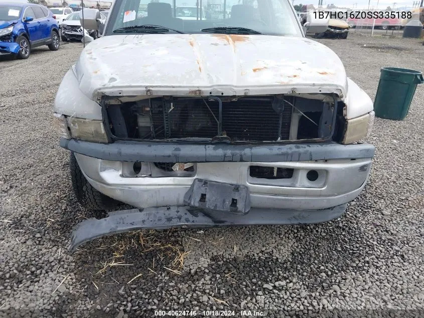 1995 Dodge Ram 1500 VIN: 1B7HC16Z0SS335188 Lot: 40624746