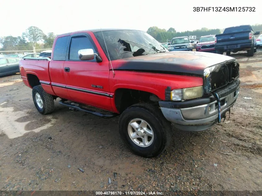 1995 Dodge Ram 1500 VIN: 3B7HF13Z4SM125732 Lot: 40798170