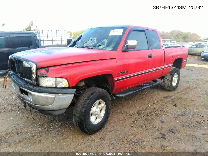 1995 Dodge Ram 1500 VIN: 3B7HF13Z4SM125732 Lot: 40798170