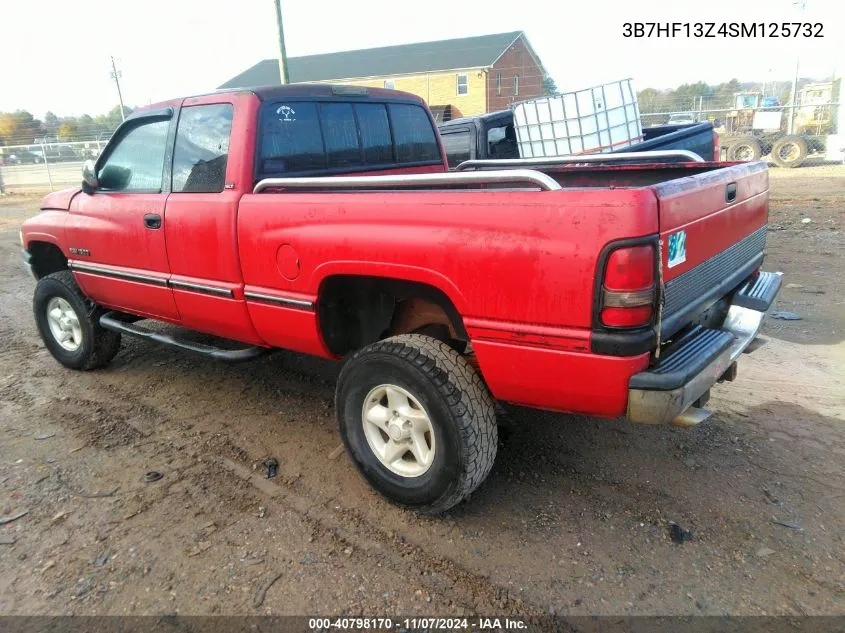 1995 Dodge Ram 1500 VIN: 3B7HF13Z4SM125732 Lot: 40798170