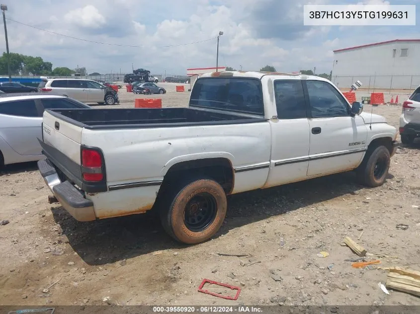 1996 Dodge Ram 1500 VIN: 3B7HC13Y5TG199631 Lot: 39550920