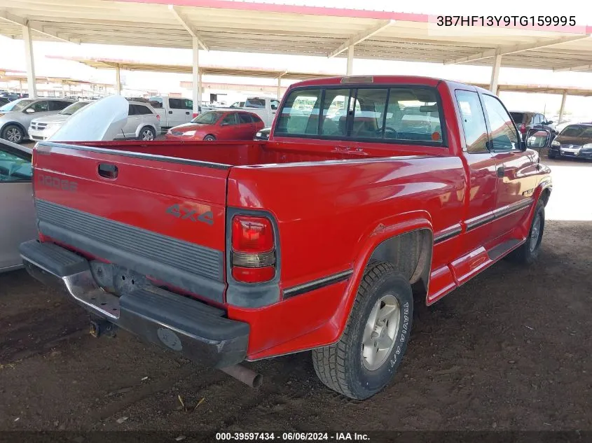 1996 Dodge Ram 1500 VIN: 3B7HF13Y9TG159995 Lot: 39597434