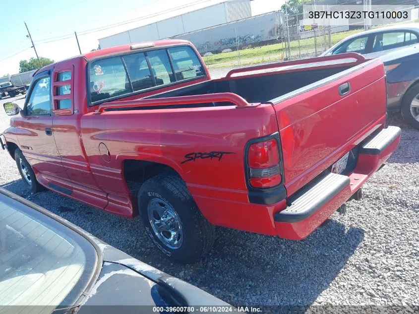 3B7HC13Z3TG110003 1996 Dodge Ram 1500