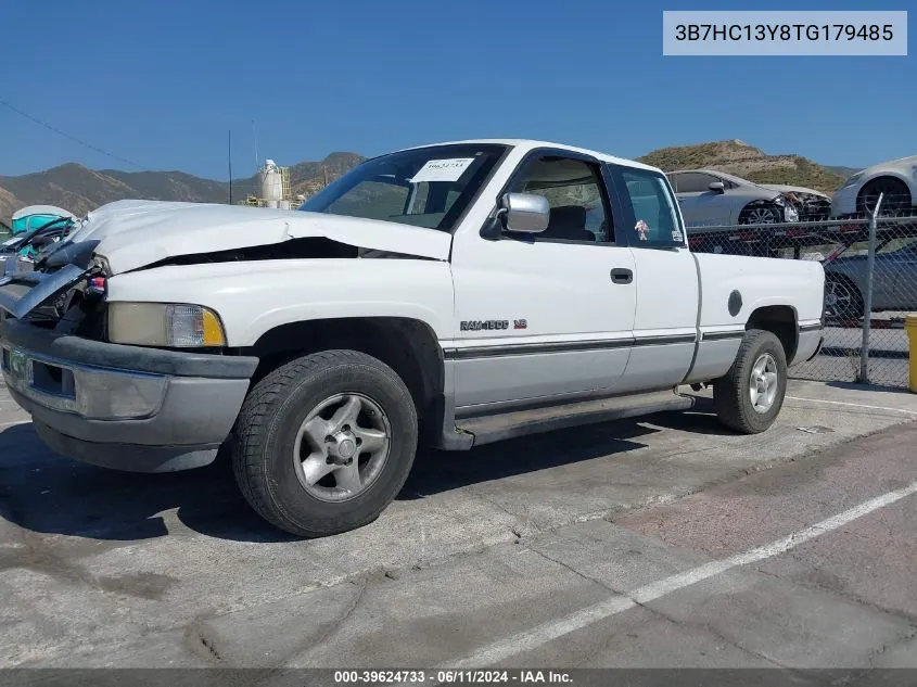 1996 Dodge Ram 1500 VIN: 3B7HC13Y8TG179485 Lot: 39624733