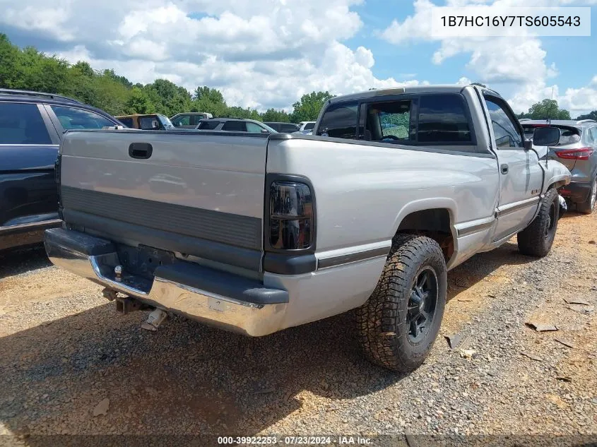 1B7HC16Y7TS605543 1996 Dodge Ram 1500