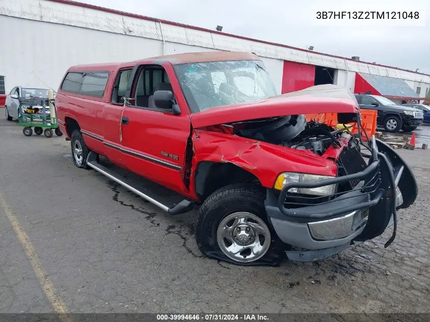 1996 Dodge Ram 1500 VIN: 3B7HF13Z2TM121048 Lot: 39994646