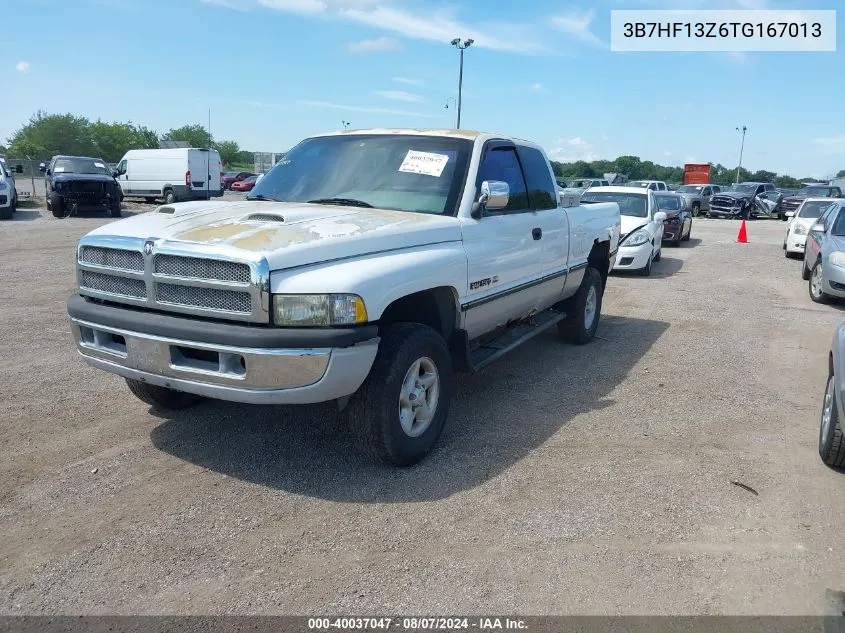 1996 Dodge Ram 1500 VIN: 3B7HF13Z6TG167013 Lot: 40037047