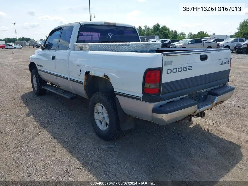 1996 Dodge Ram 1500 VIN: 3B7HF13Z6TG167013 Lot: 40037047