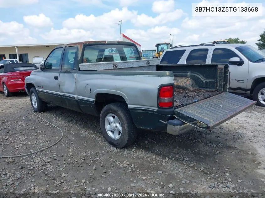 1996 Dodge Ram 1500 VIN: 3B7HC13Z5TG133668 Lot: 40078260