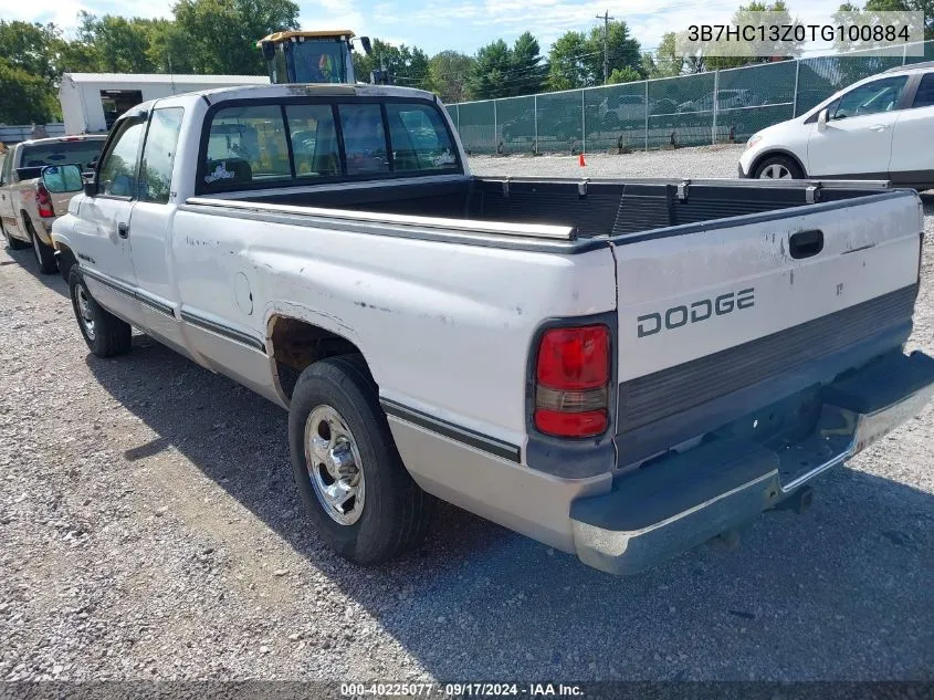 1996 Dodge Ram 1500 VIN: 3B7HC13Z0TG100884 Lot: 40225077