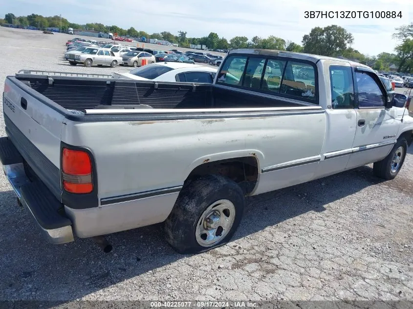 1996 Dodge Ram 1500 VIN: 3B7HC13Z0TG100884 Lot: 40225077