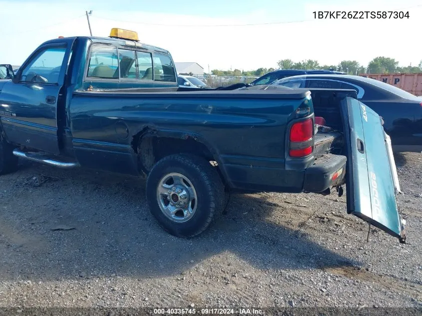 1B7KF26Z2TS587304 1996 Dodge Ram 2500